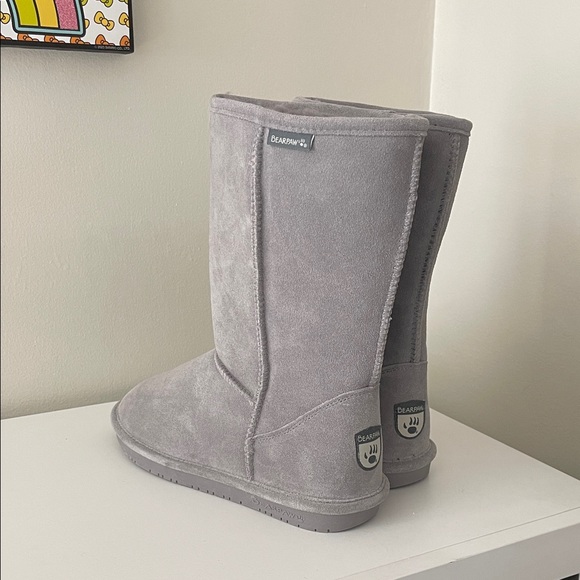 BearPaw Women's Gray Winter Boots - Picture 2 of 5